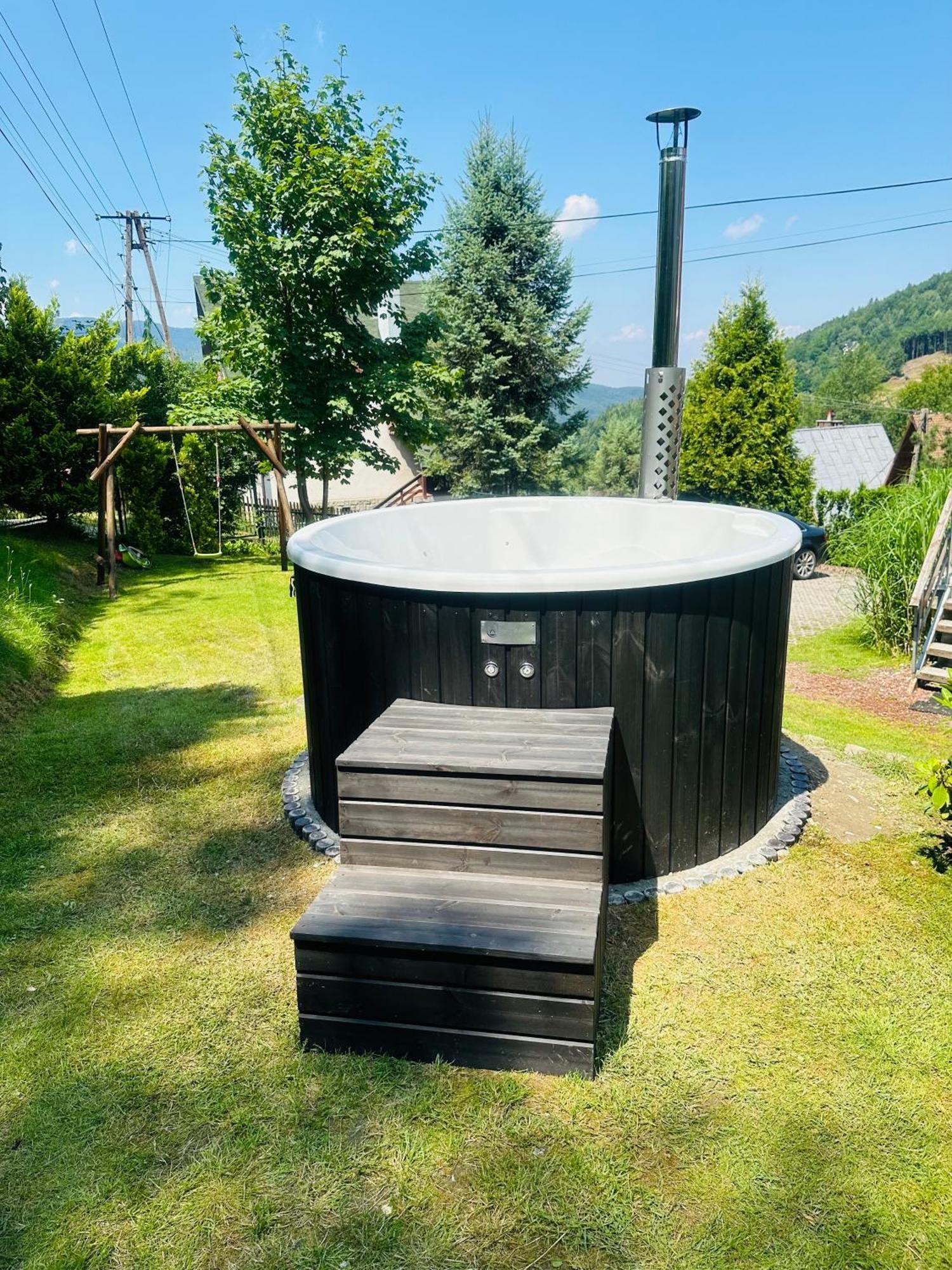 Jozka Chata Max 15 Os Sauna Jacuzzi Porąbka Eksteriør billede